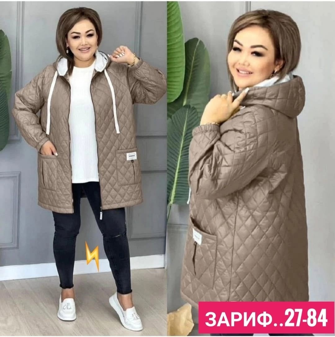 женская демисезонная куртка,куртка прямого кроя,куртка женская больших размеров удлиненная,женская куртка,женская куртка большого размера