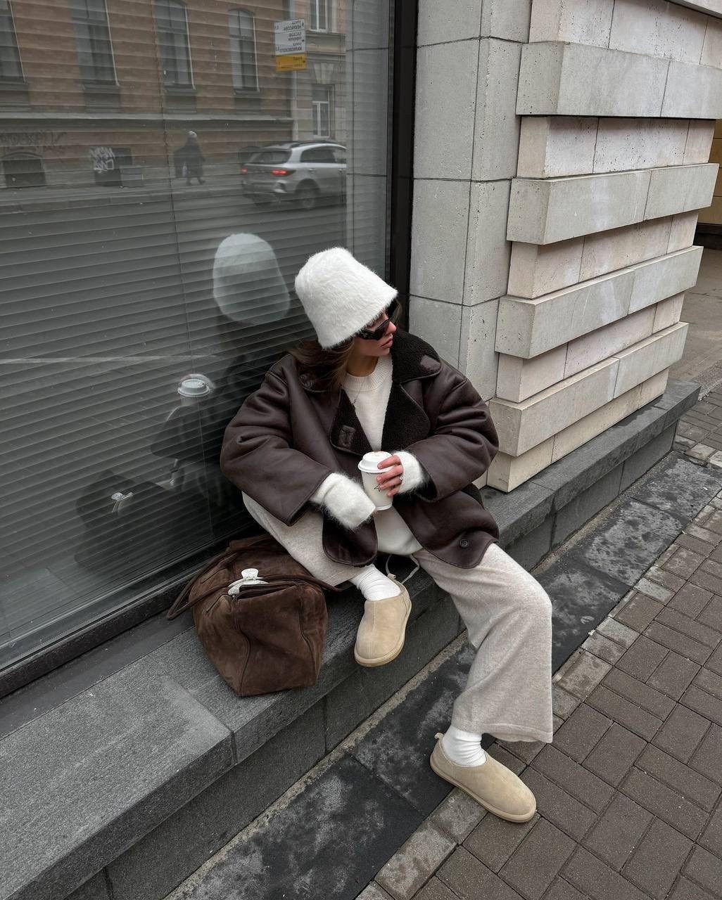 дубленка женская,дубленка женская зимняя,зимняя дубленка,дубленка женская авиатор,стильная дубленка