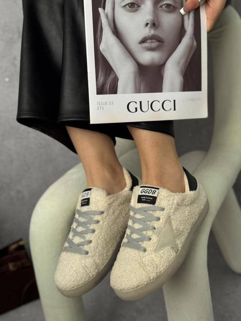 ,кеды golden goose,кроссовки женскиe,кеды с мехом,кроссовки с мехом