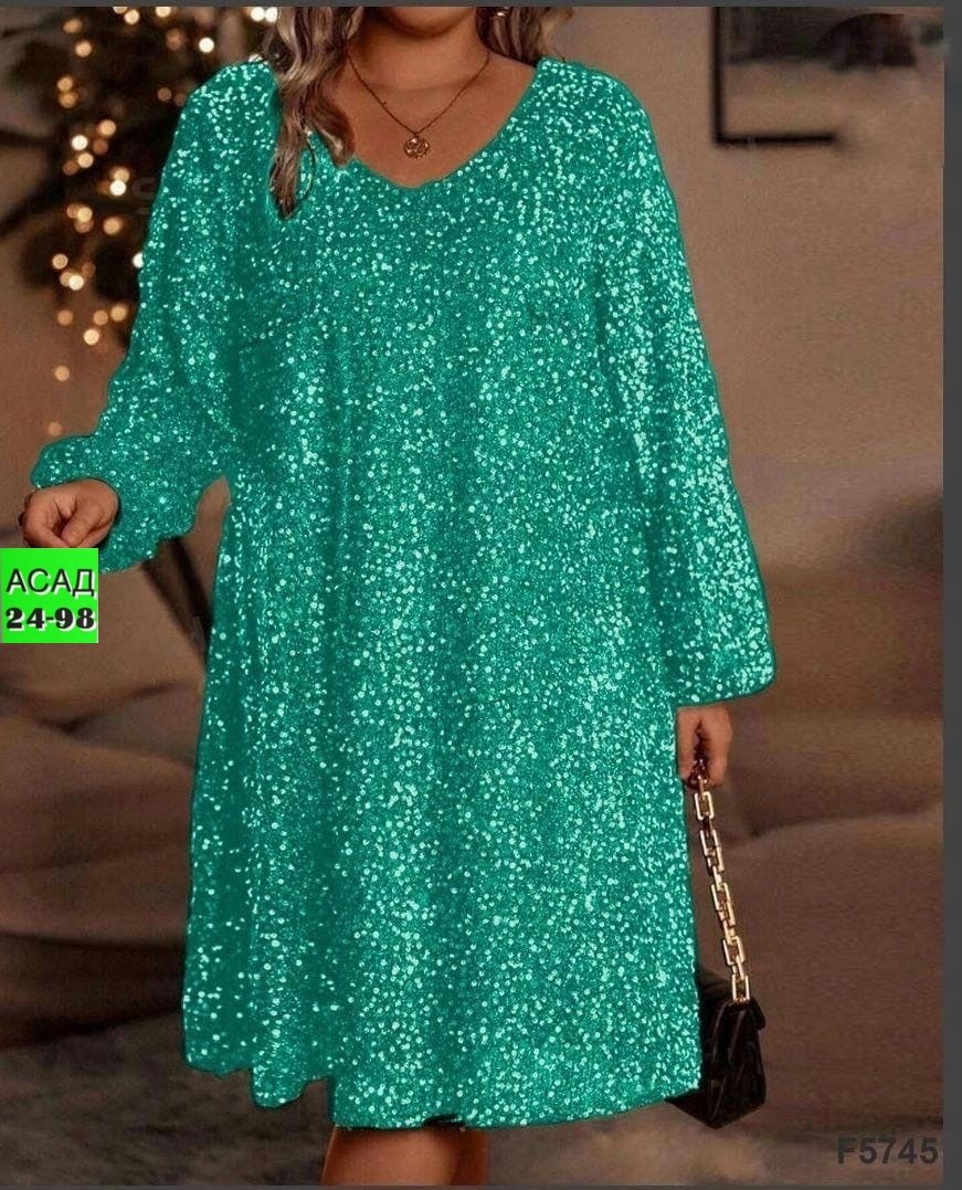 женское платье с блестками,платье женское с пайетками,платье женская,блестящее платье большого размера,платья нарядная