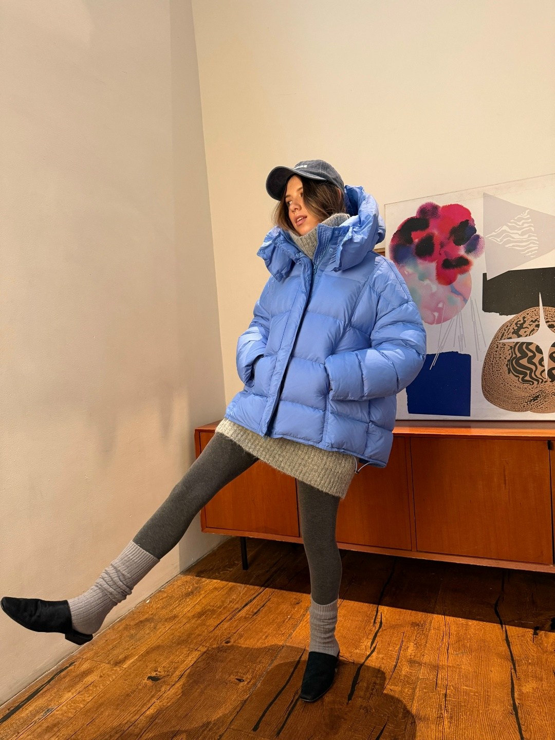 стильные пуховики,объемный пуховик,куртка пуховик,куртка оверсайз,короткий пуховик