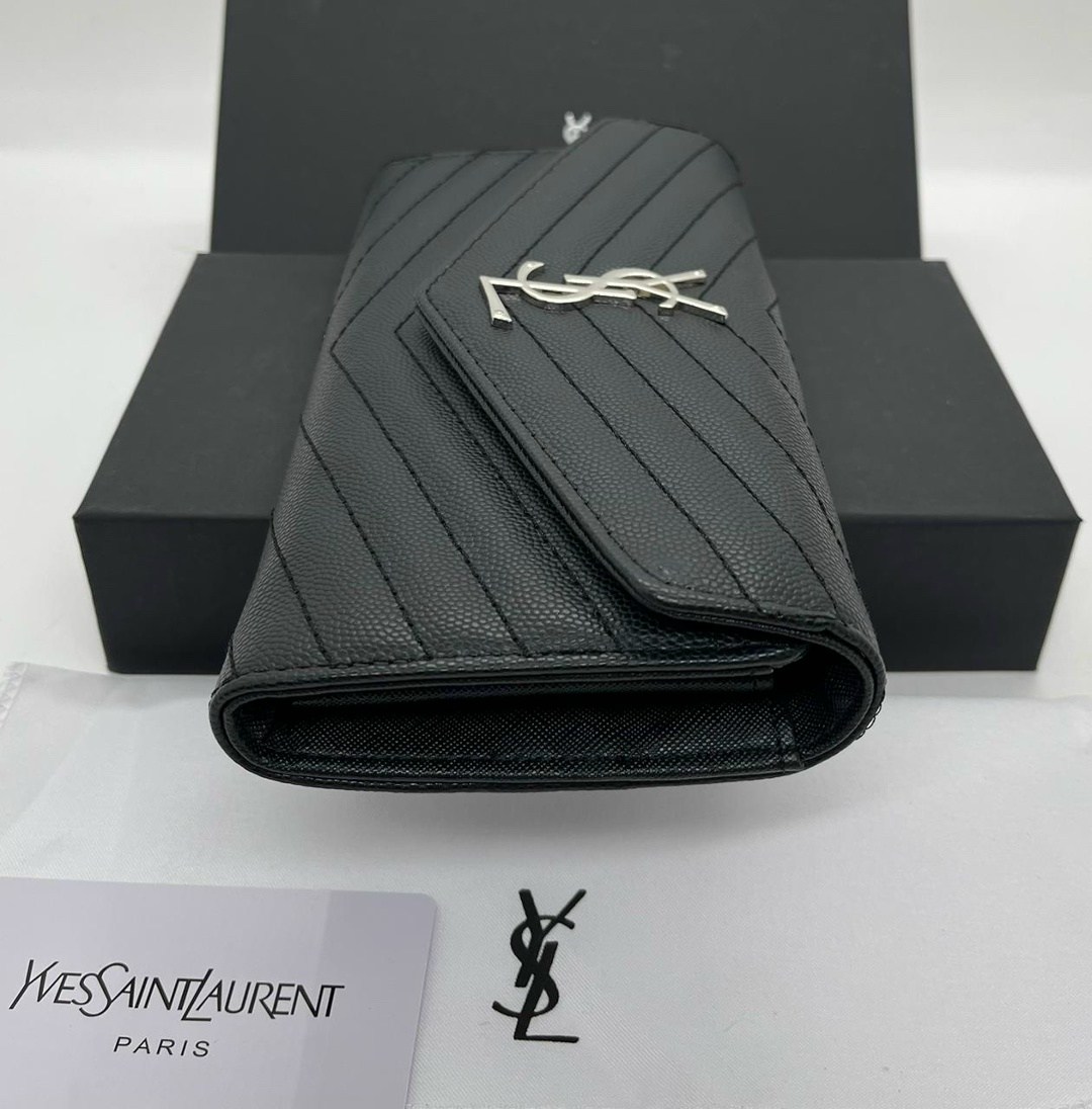 кошелек сен лоран,кошелек ив сен лоран женский,клатч вечерний сумка,клатч,кожаный клатч