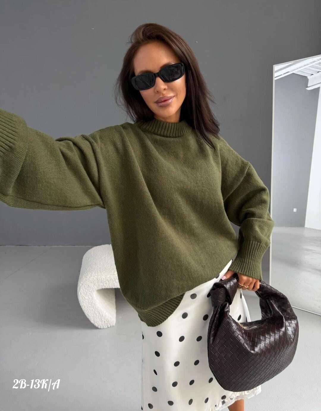 свитер оверсайз вязаный с горлом,вязаный джемпер оверсайз,свитер женский оверсайз,кофта оверсайз,cвитер вязаный оверсайз