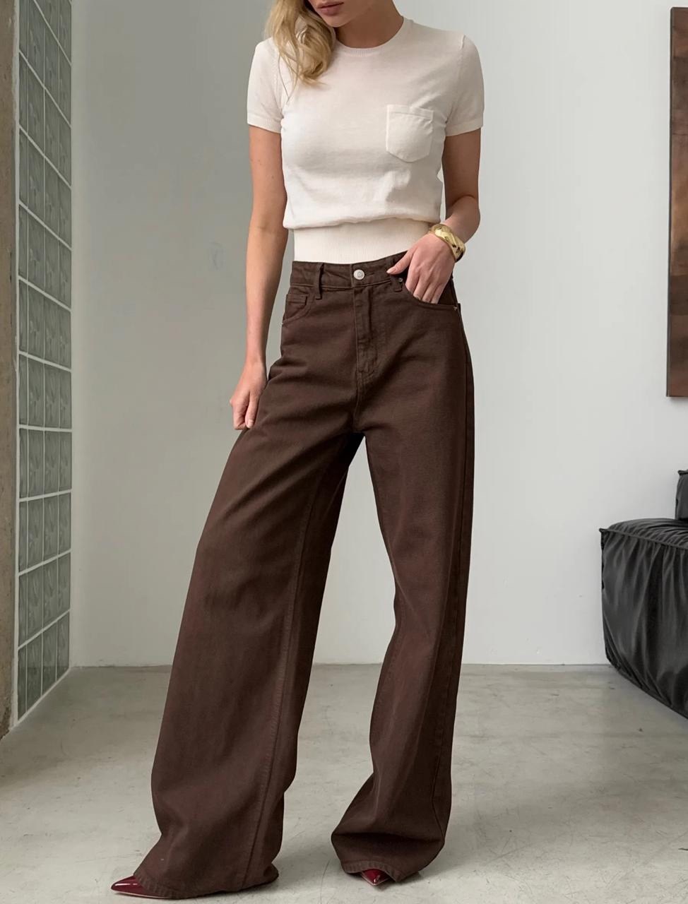 широкие брюки,коричневые брюки,джинсы коричневые,коричневые джинсы женские,прямые вельветовые брюки