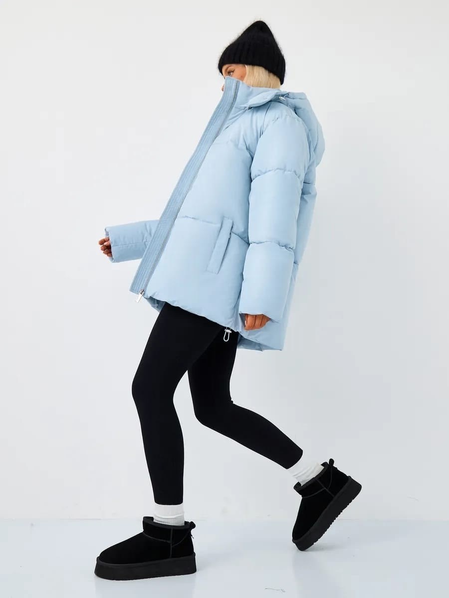 куртка зимняя оверсайз,куртка зимняя женская,куртка женская с капюшоном,куртка оверсайз,зимняя женская куртка больших размеров