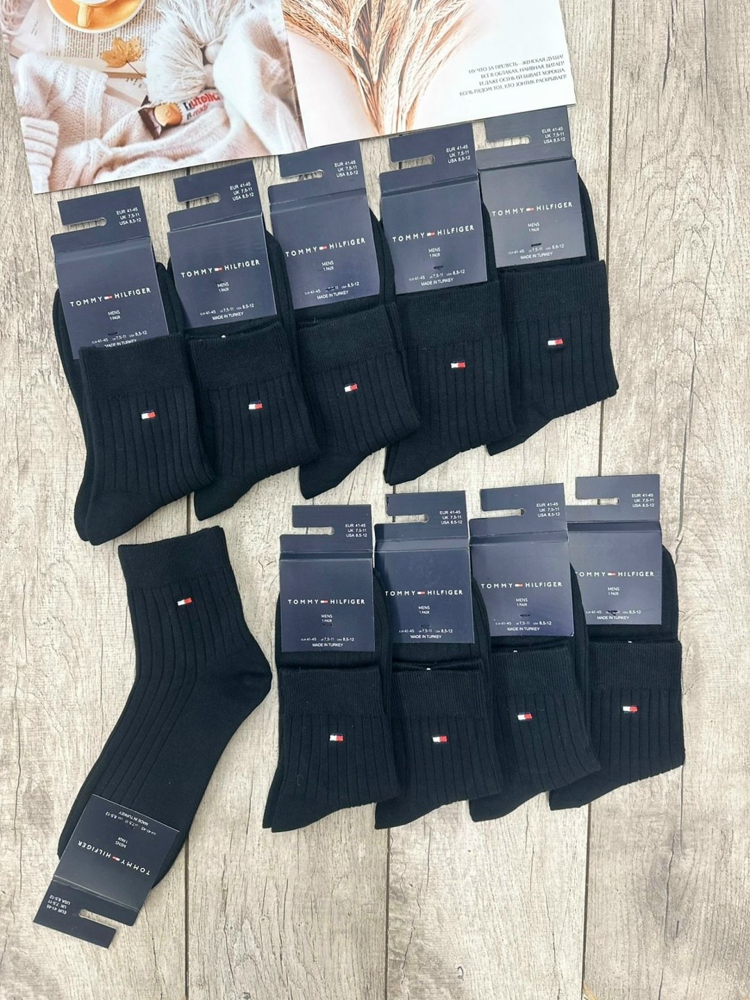 носки tommy hilfiger,носки мужские,носки томми хилфигер мужские,томми хилфигер носки мужские в коробке,носки мужские набор