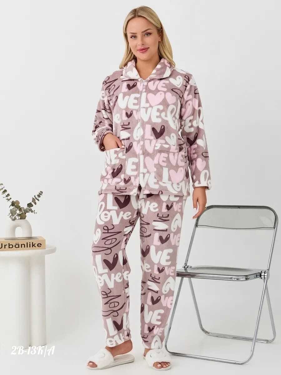 домашняя пижама,пижамы женски,пижама махровая,пижама сити текс,пижама комплект