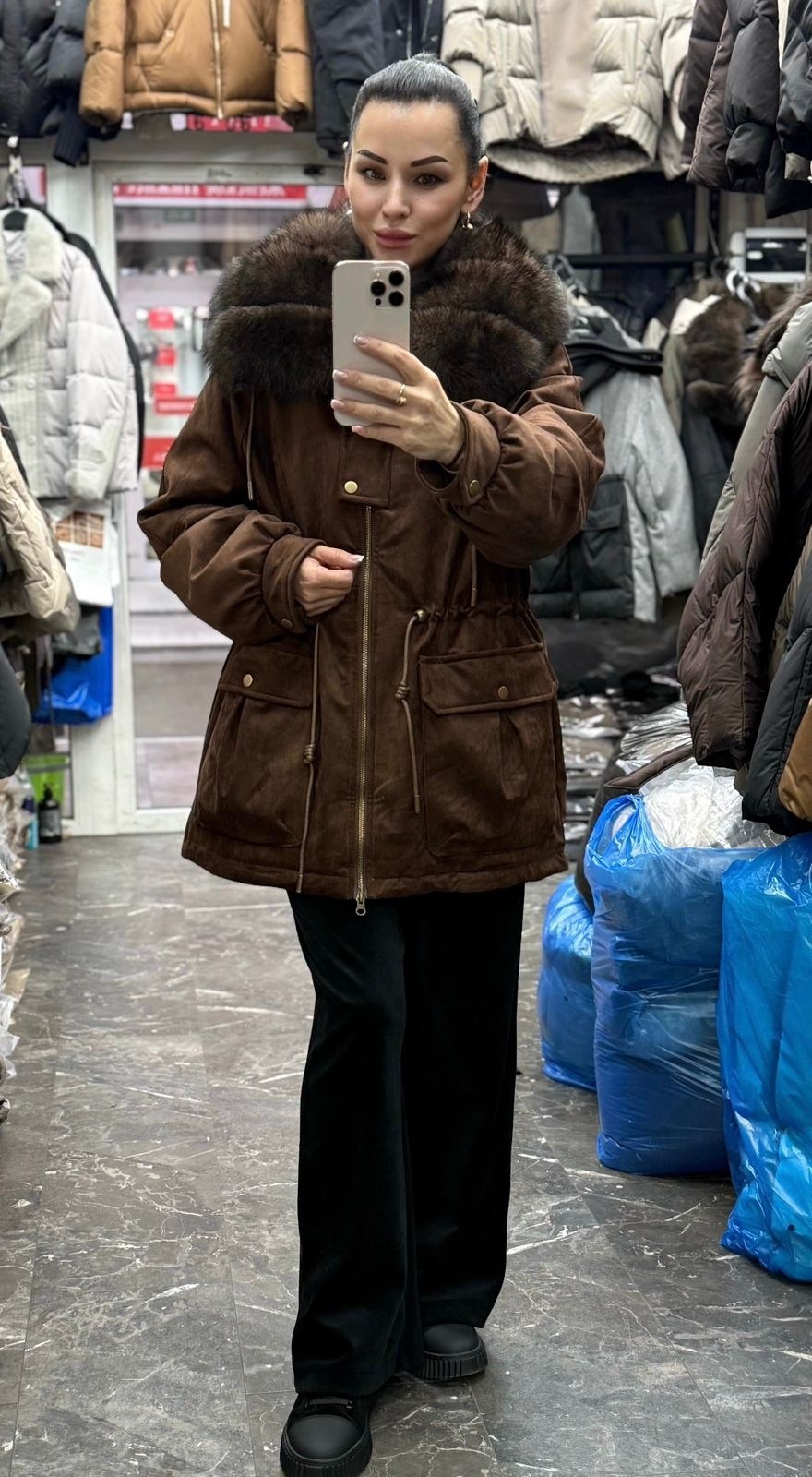 зимние куртки,парка с мехом,парка с натуральным мехом,пуховики с мехом,меховая парка