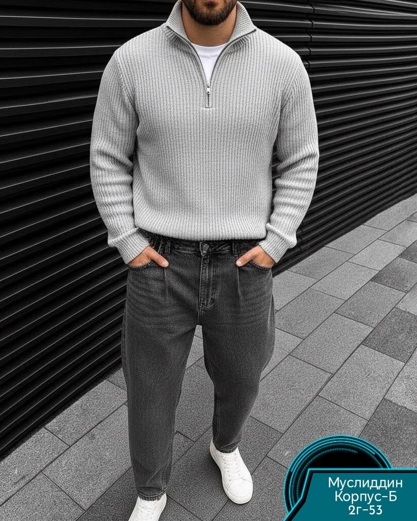 свитеры мужские,свитер с воротником,мужская кофта,джемпер для мужчин,свитер с молнией