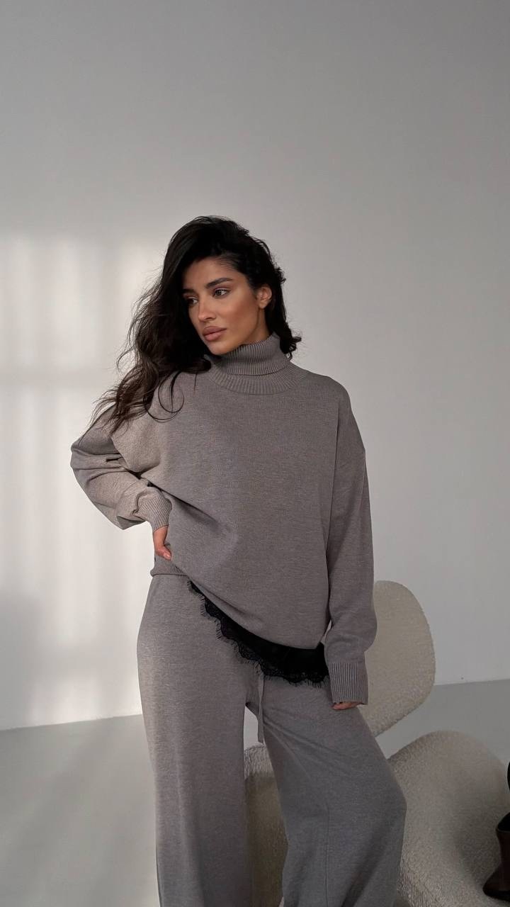 трикотажные костюмы,трикотажный костюм с брюкам,костюм с брюками,стильные костюмы,костюм кашемировый брючный