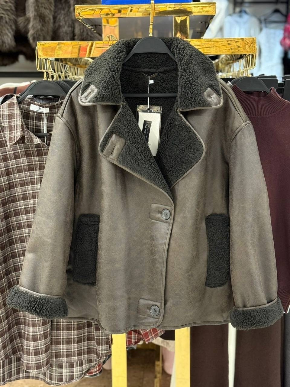 дубленка женская,дубленка женская зимняя,зимняя дубленка,дубленка женская авиатор,стильная дубленка