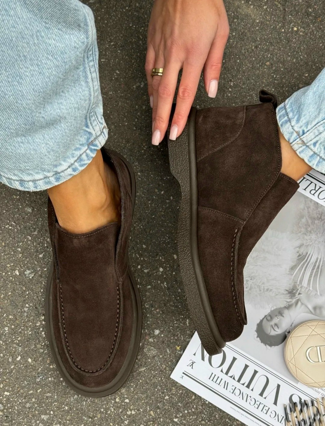 , женская,замшевые ботинки,обуви,лоферы женские замшевые