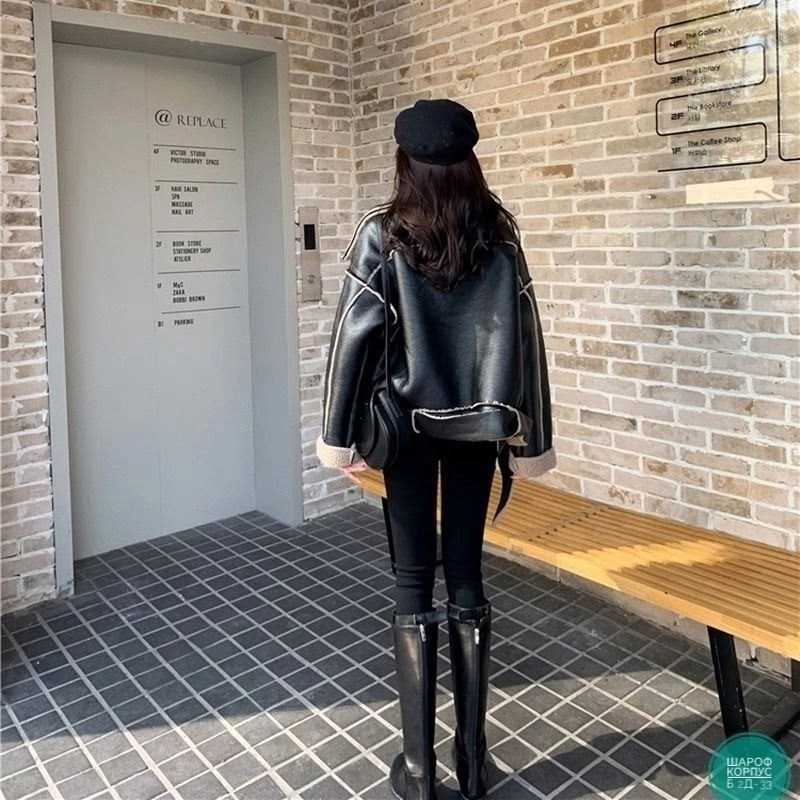 женская куртка из искусственной овечьей кожи,короткая куртка из искусственной кожи,дубленка авиатор зара,зара дубленка женская авиатор,кожаная куртка овчина из китая