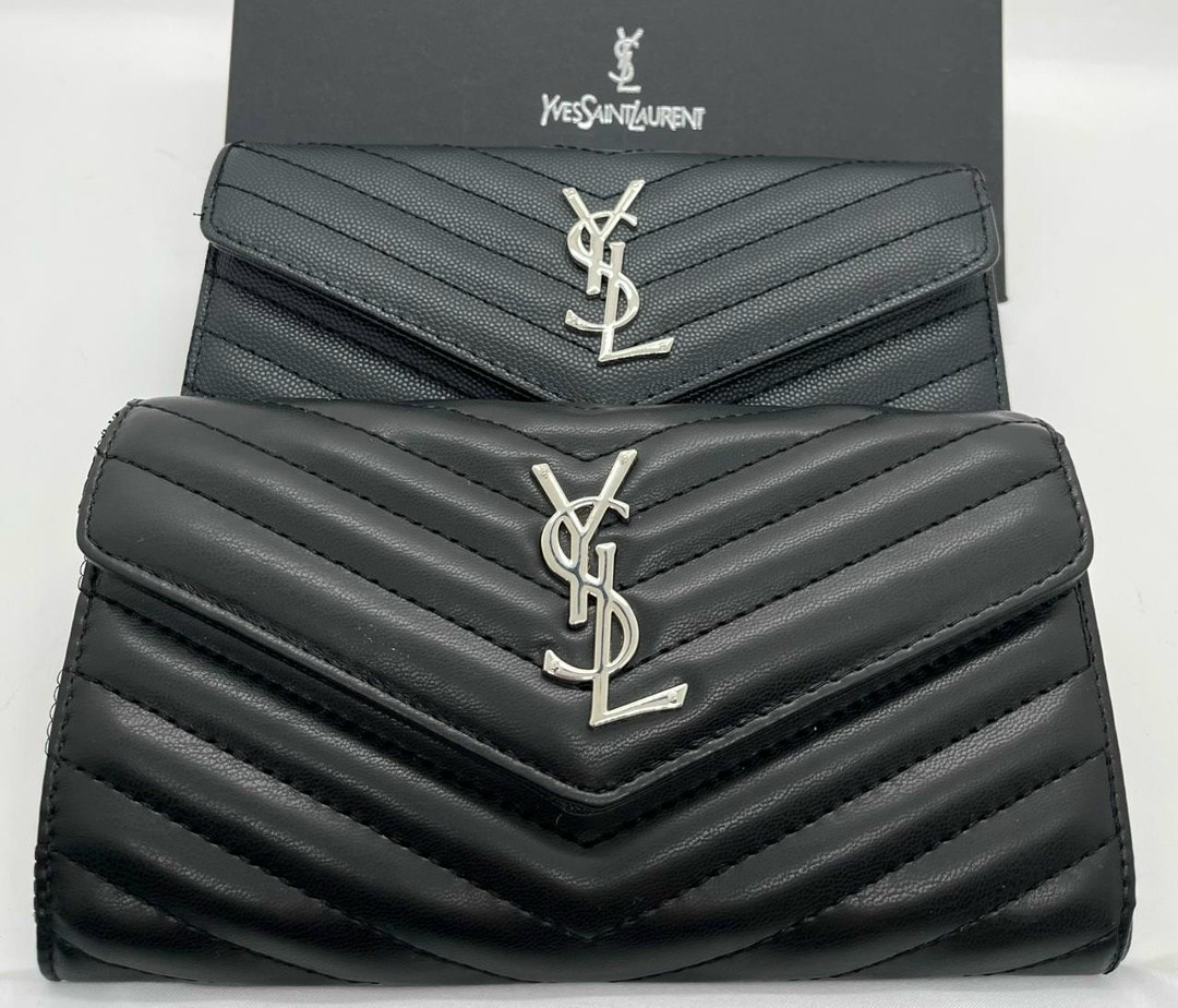 кошелек сен лоран,кошелек ив сен лоран женский,клатч вечерний сумка,клатч,кожаный клатч