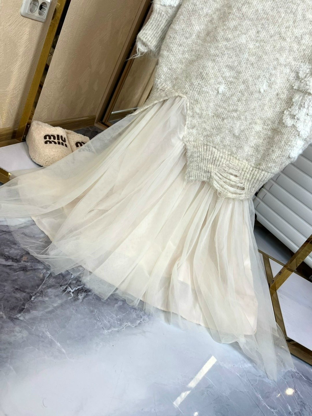 модное платье,вечернее платье,вязаное пальто,меховая накидка,зимняя мода