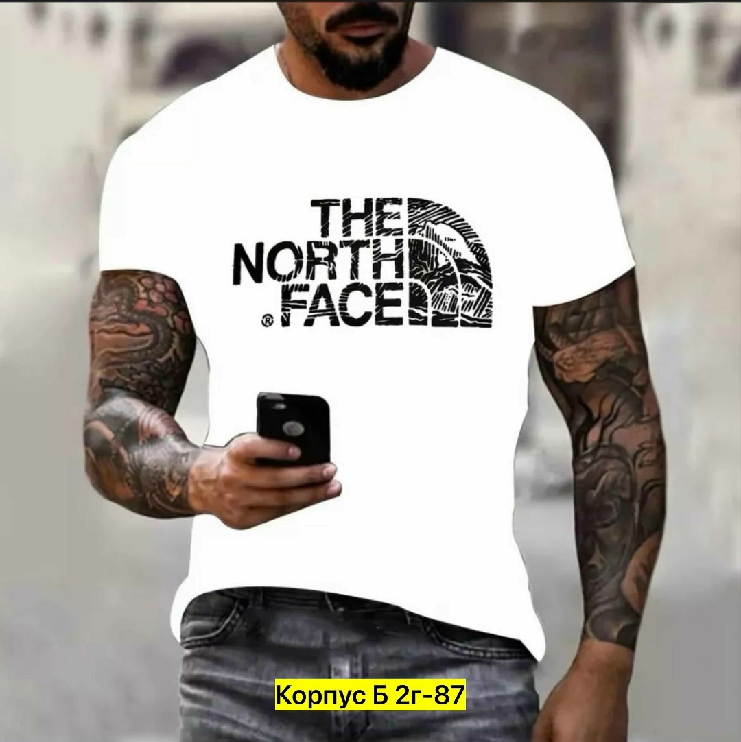 мужские футболки the north face,футболки для мужчин,модные мужские футболки,футболка мужская,футболка the north face белый