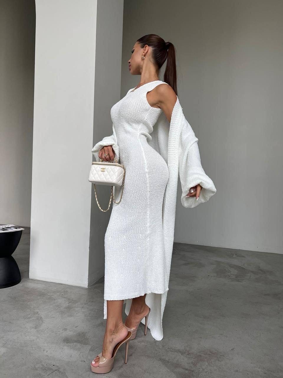 платье кардиган,платье с кардиганом комплект,накидка кардиган,вязаные кардиганы,платье лапша с кардиганом