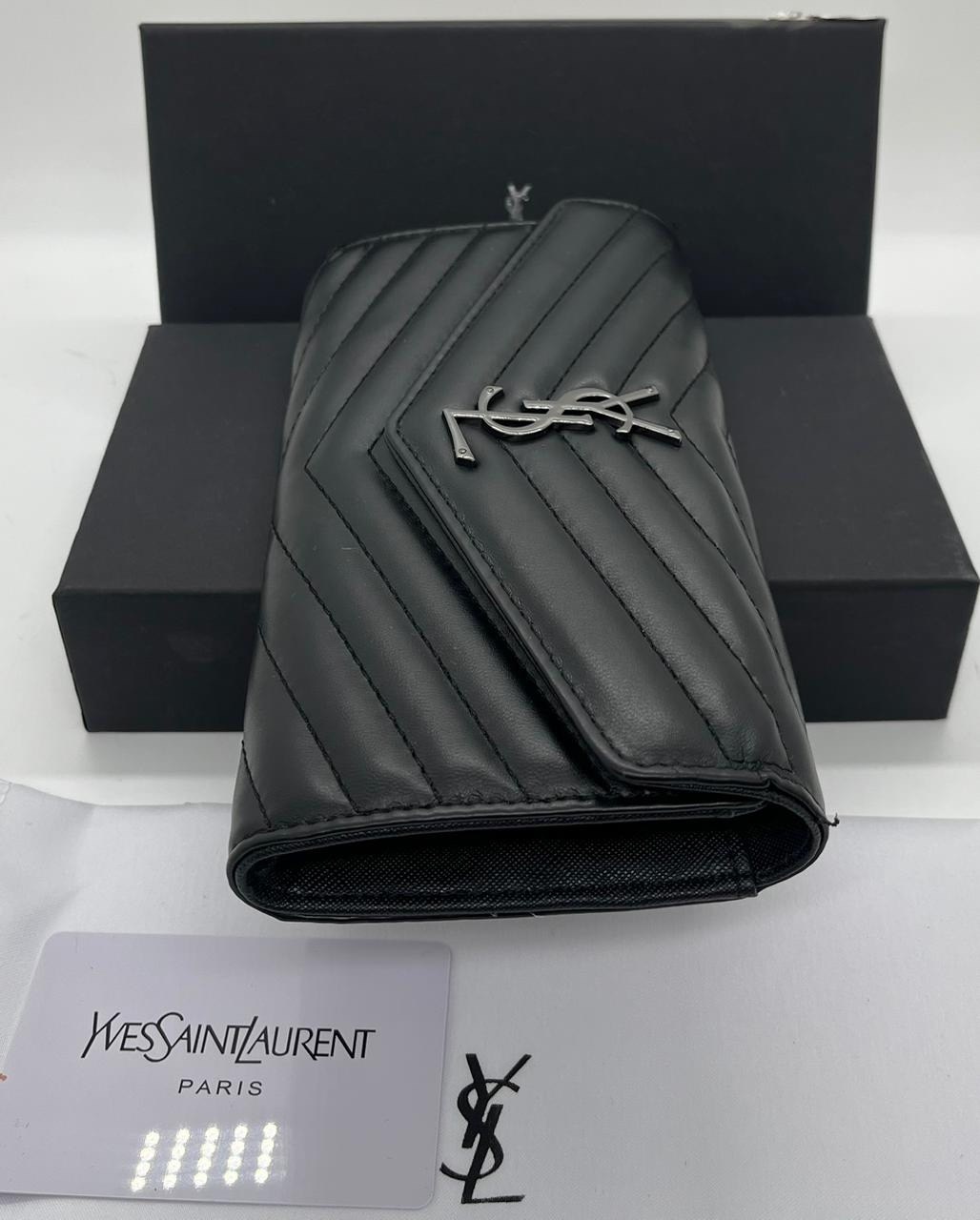 кошелек сен лоран,кошелек ив сен лоран женский,клатч,кожаный клатч,клатч вечерний сумка