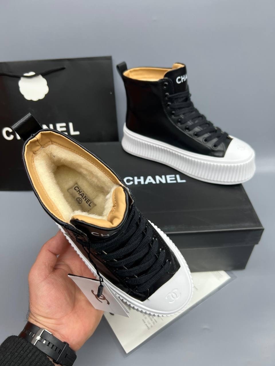 ,chanel кроссовки,ботинки chanel, женская,кеды chanel