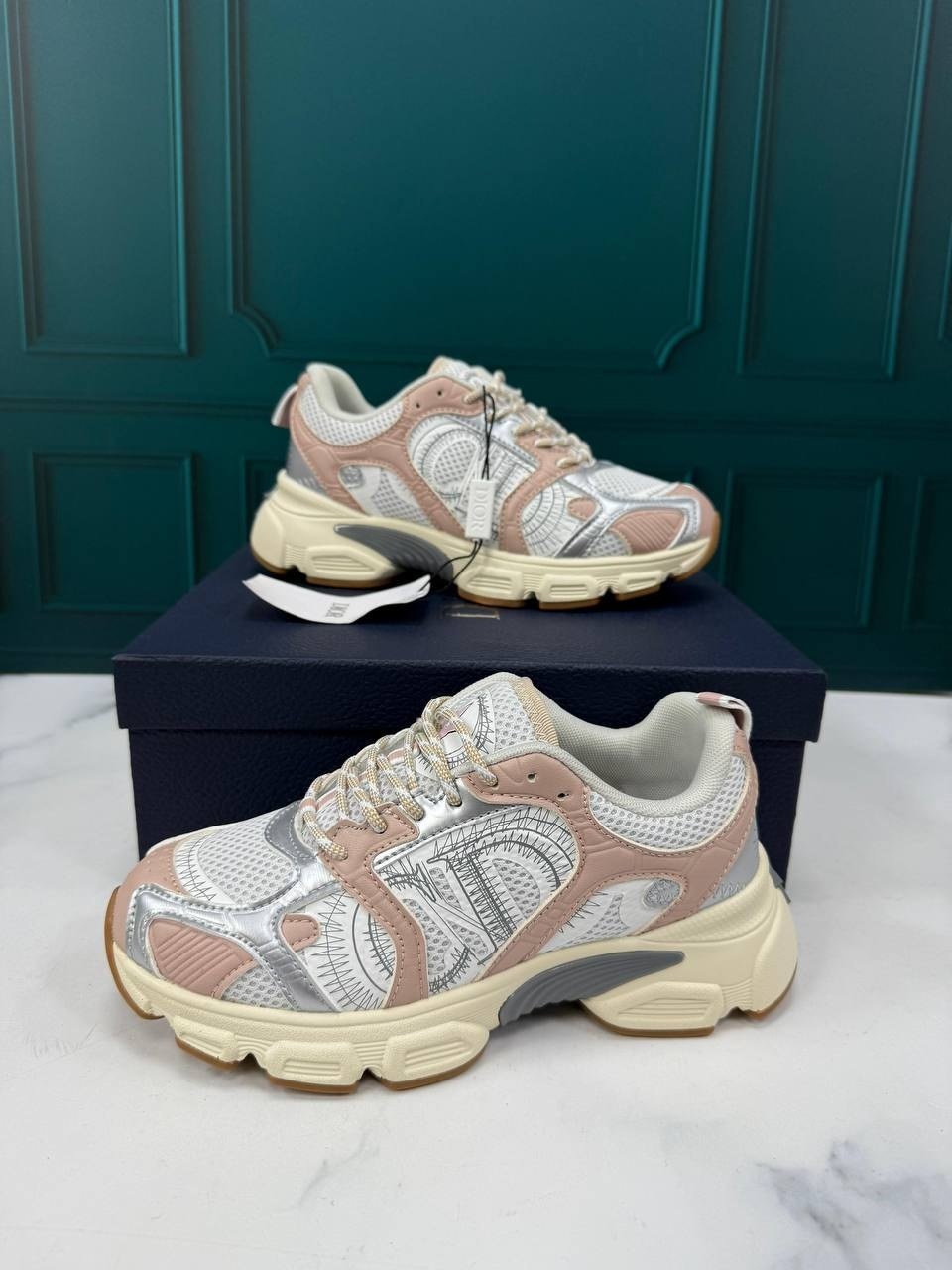 dior кроссовки,женские кроссовки,кроссовки,комбинированные кроссовки,кроссовки брендовые