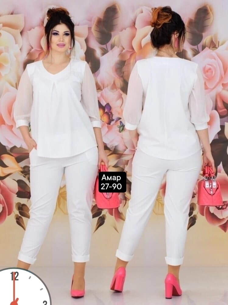 совместный костюм женский,женские костюмы больших размеров,костюмы брючные,костюм женский летний брючный,костюм с брюками женский