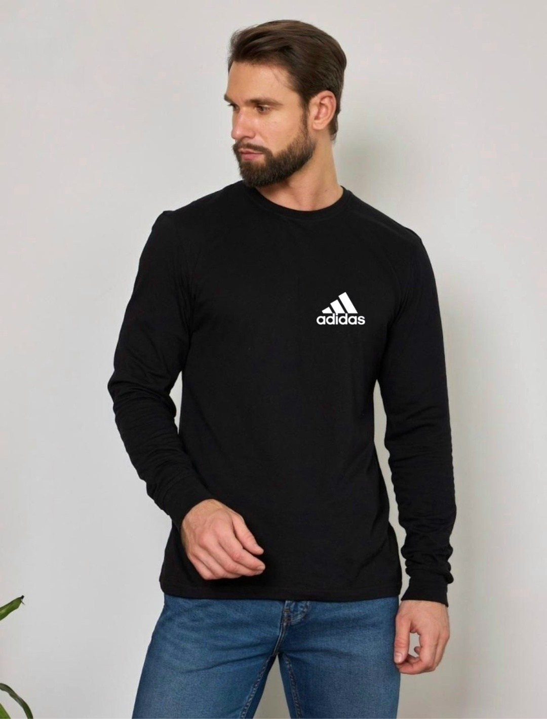 лонгслив адидас серый,свитшот мужская,мужская кофта,лонгслив мужской,лонгслив adidas