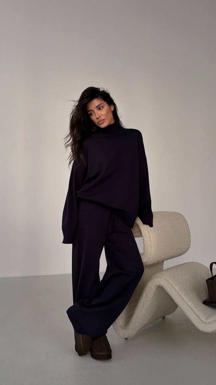 трикотажные костюмы,трикотажный костюм с брюкам,костюм с брюками,стильные костюмы,костюм кашемировый брючный