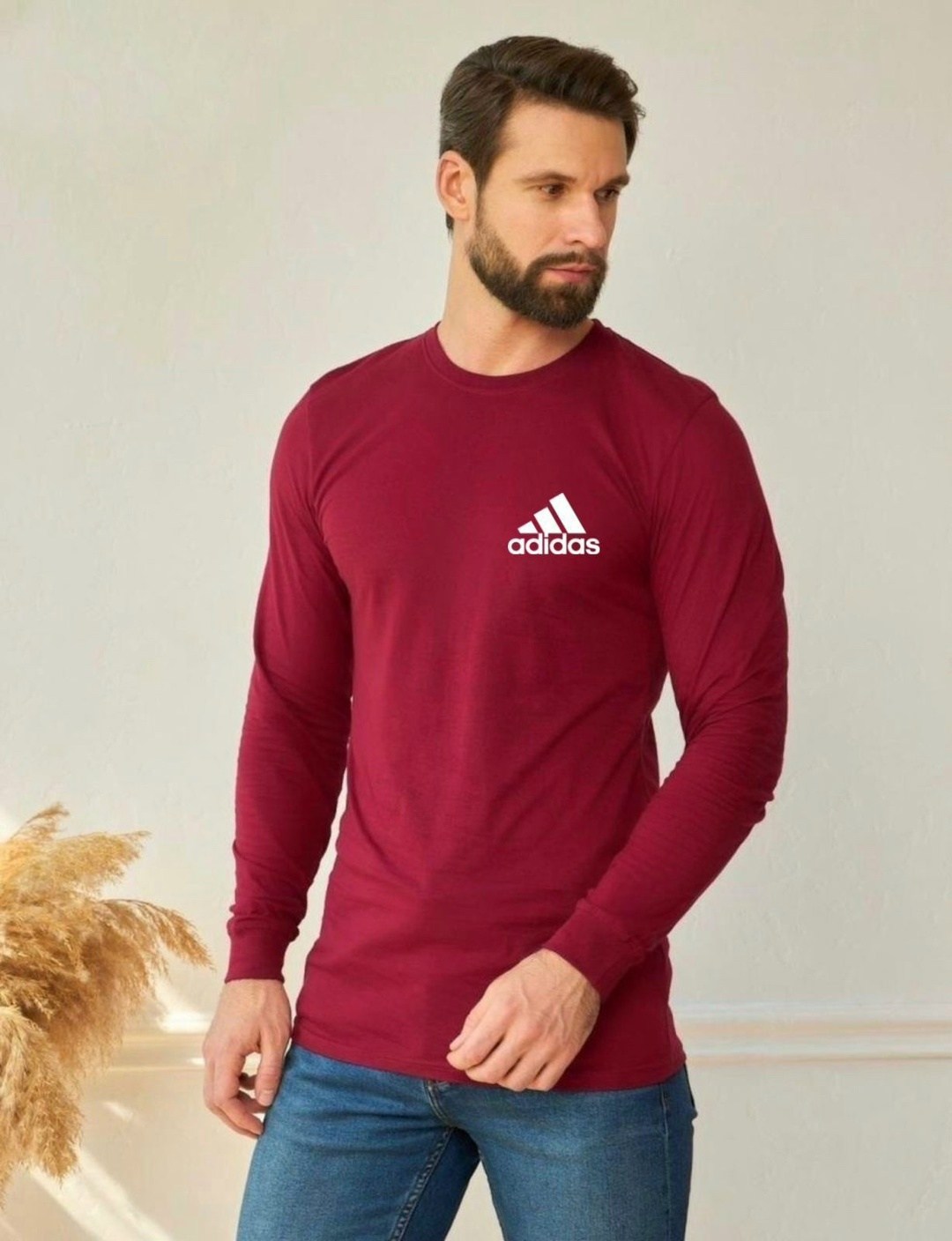 лонгслив адидас серый,свитшот мужская,мужская кофта,лонгслив мужской,лонгслив adidas