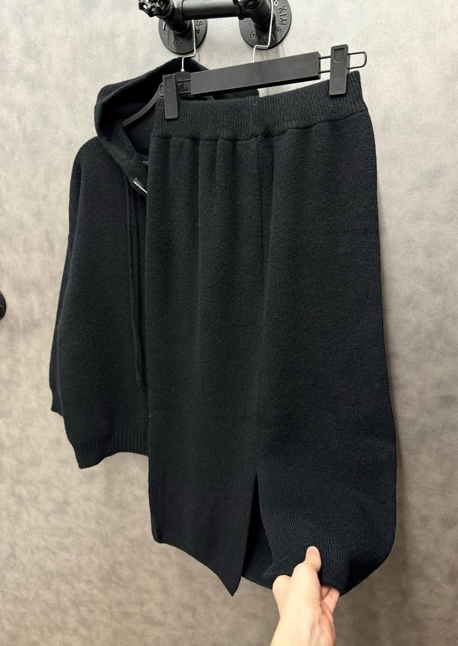 костюм с юбкой теплый,стильный трикотажный костюм,трикотажные костюмы с юбкой,юбка и кофта костюм,трикотажный костюм двойка