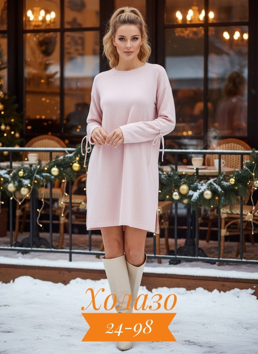 платье кокон из трикотажа,трикотажное платье,трикотажное платье свободного кроя,платье вязаное женское,платье длинное вязаное