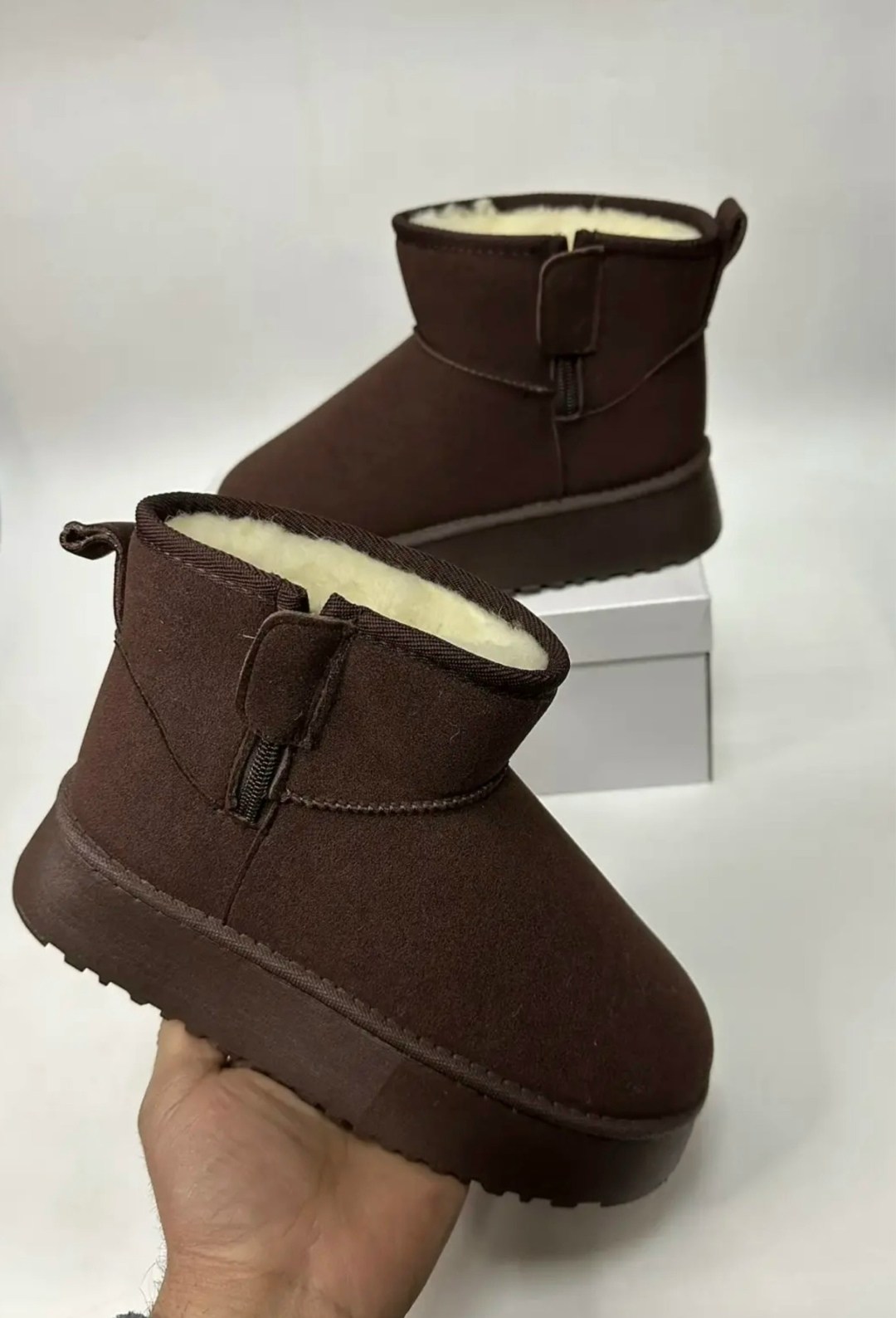 ,угги женские,женская , зимняя,коричневые угги