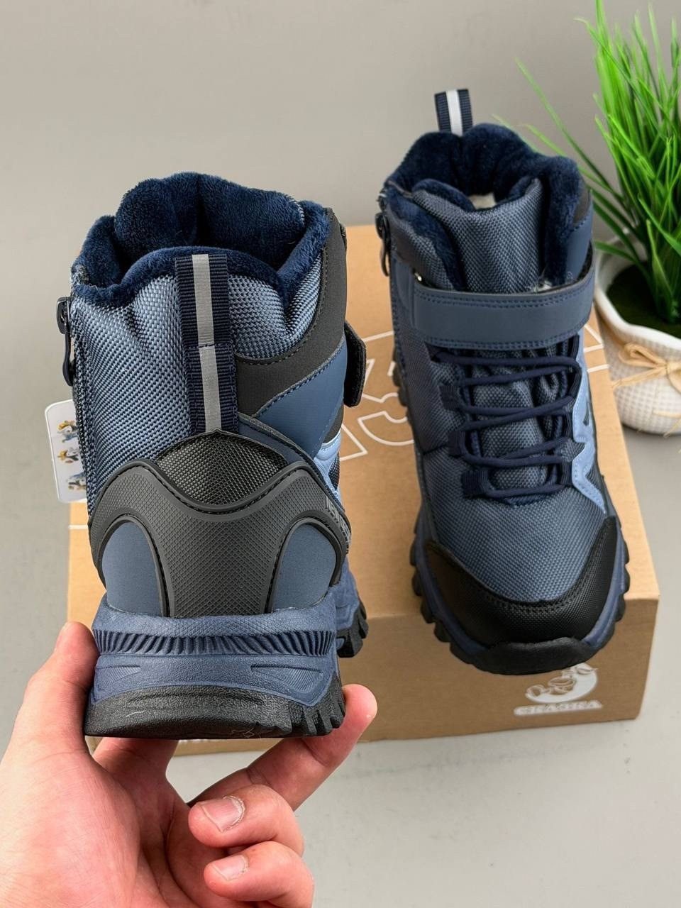 ботинки мальчикам,454825-41 мембранные ботинки котофей,зимние ботинки для мальчика,зимние мембранные ботинки мужские для города,ботинки мембрана