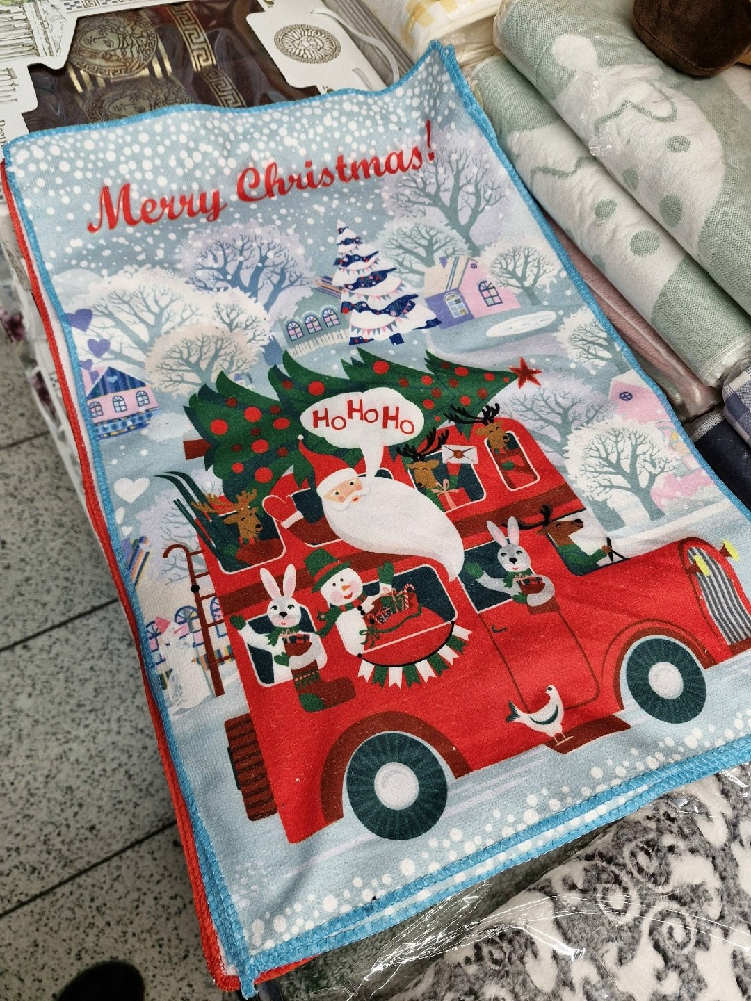 плюшевое одеяло,плед новогодний,теплое одеяло,рождественские подарки,покрывало для дома