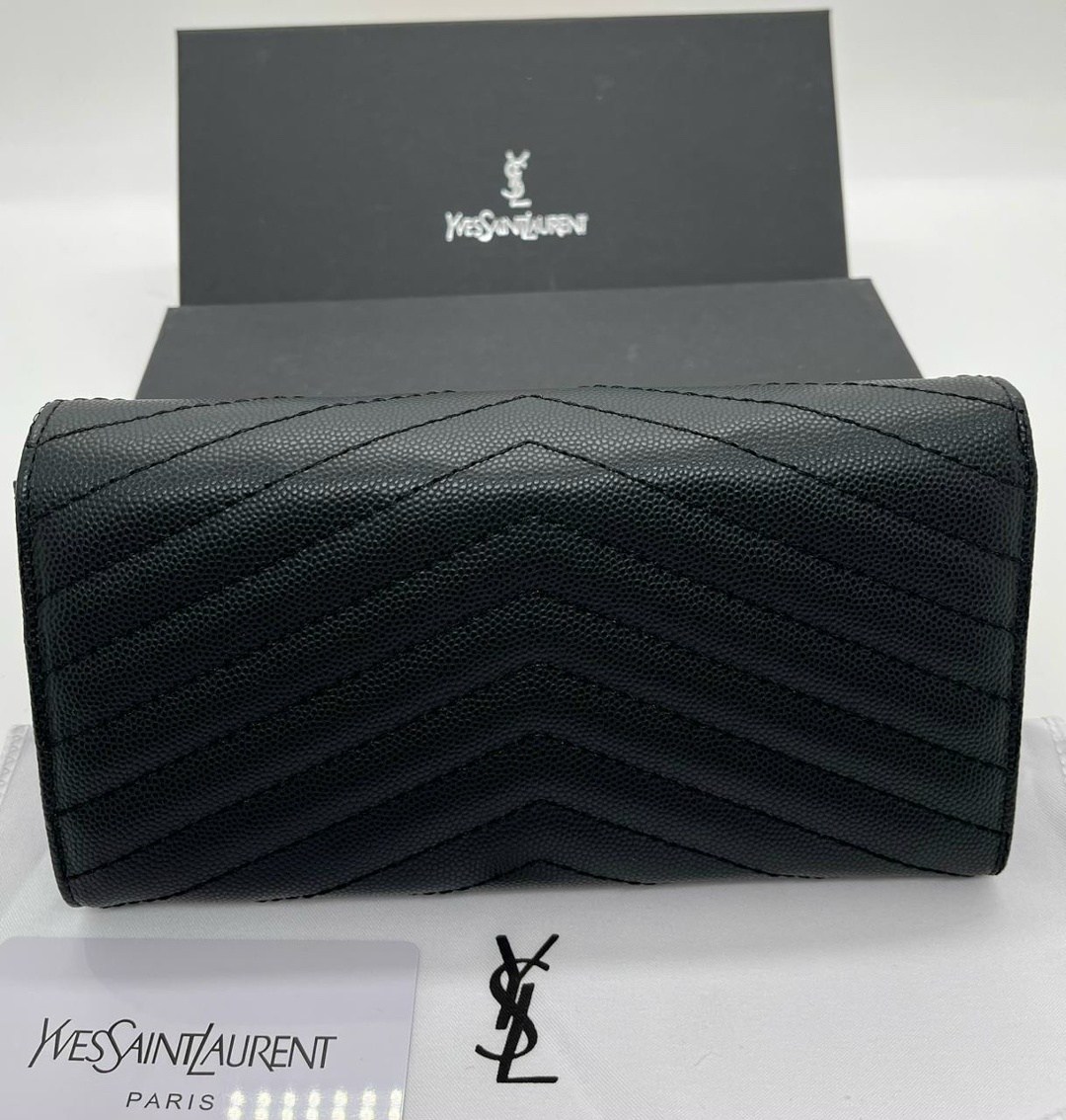 кошелек сен лоран,кошелек ив сен лоран женский,клатч вечерний сумка,клатч,кожаный клатч