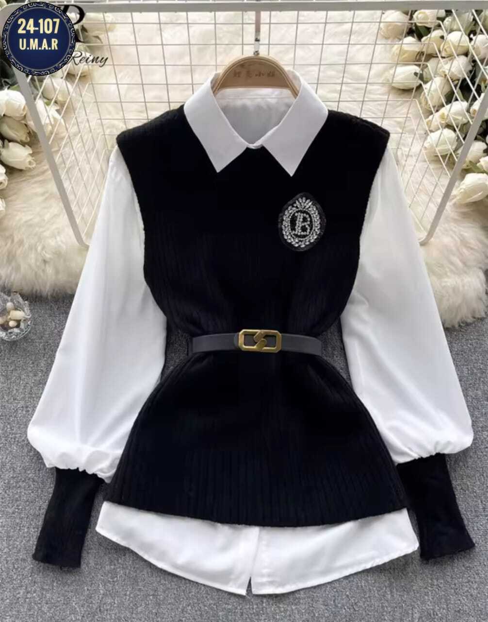 стильная жилетка,жилет с рубашкой,жилетка женская,жилет с поясом,жилетка с рубашкой женская