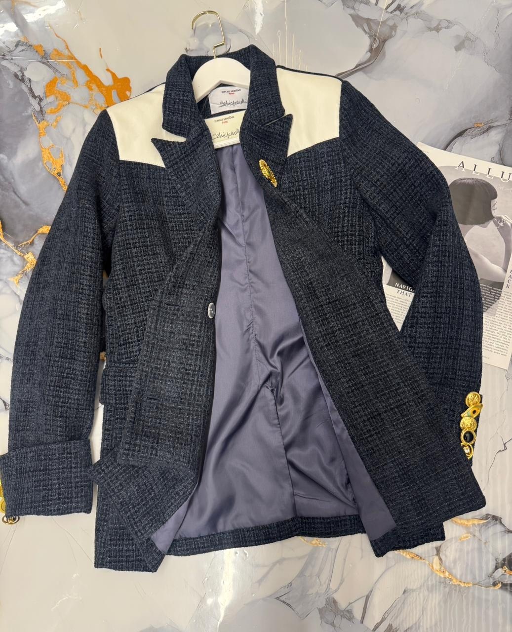 пиджак,жакет,полупальто,жакет пиджак твидовый,пальто пиджак