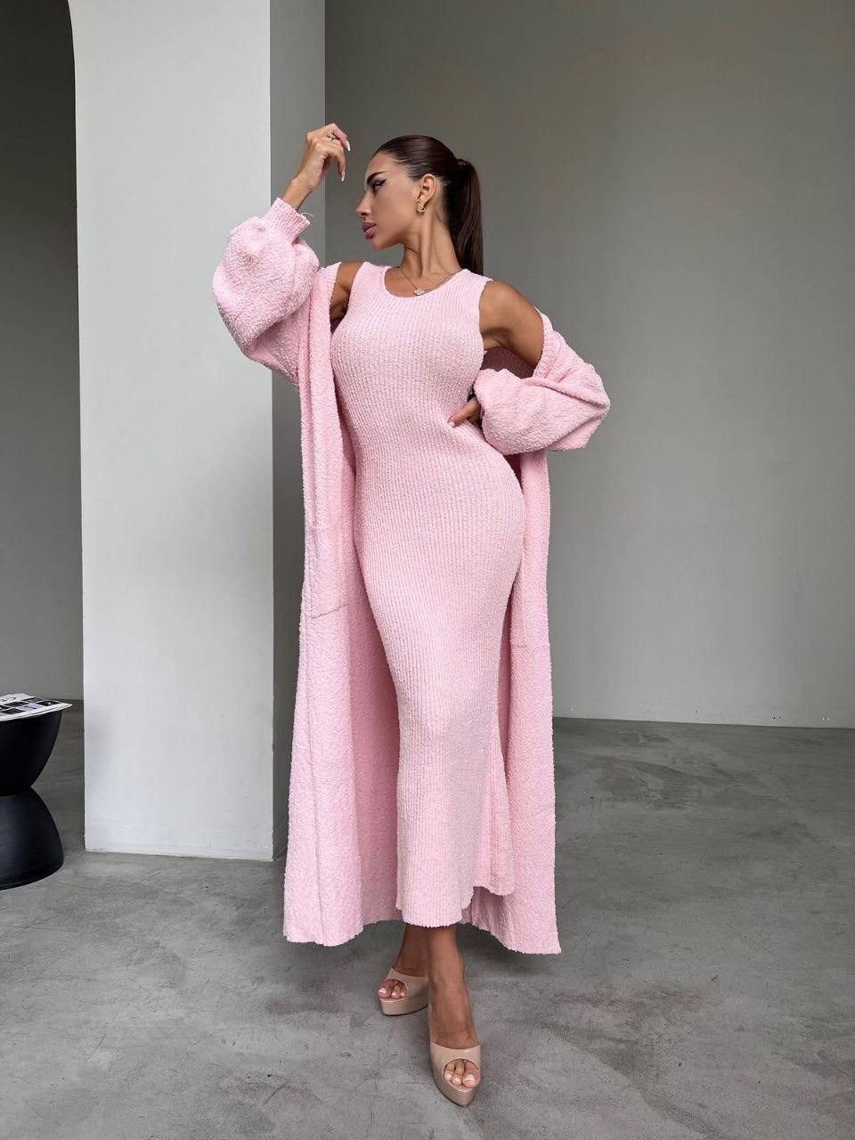 платье кардиган,платье с кардиганом комплект,накидка кардиган,вязаные кардиганы,платье лапша с кардиганом