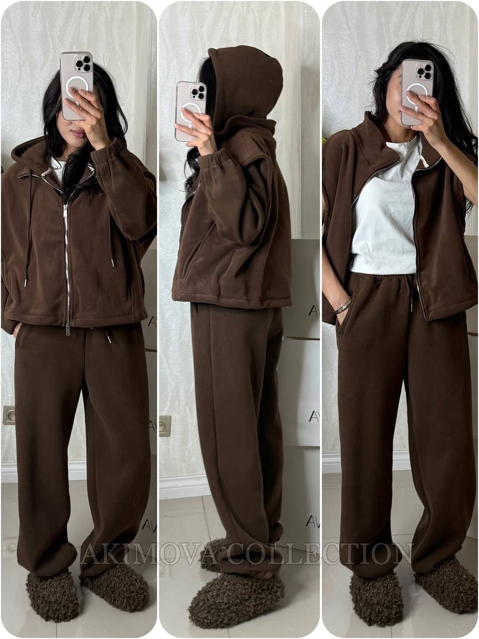 костюм оверсайз,теплый костюм на флисе,теплый костюм,костюм с кофтой,костюмы спортивные