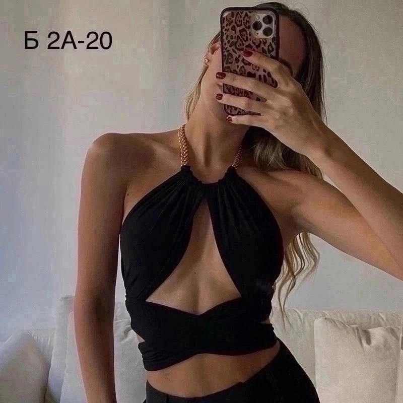 топ с цепочкой,женский топ с открытой спиной,топ с открытой спиной,женский укороченный топ с открытой спиной,пояс майки