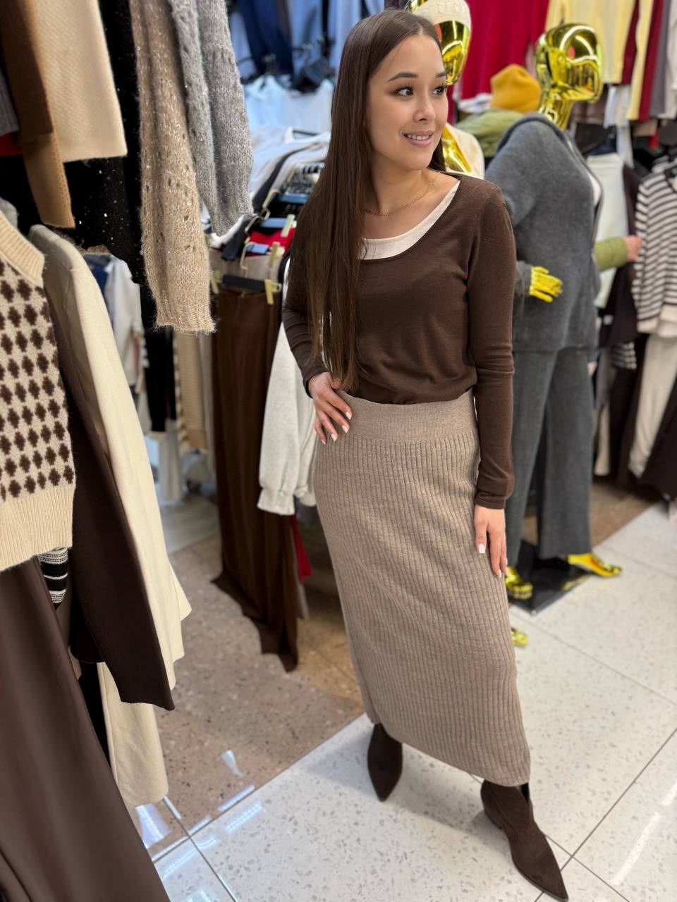 трикотажная юбка,трикотажная юбка макси,юбка лапша,юбка,юбка лапша миди