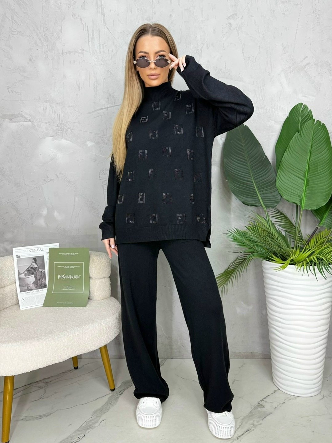 трикотажные костюмы,трикотажные костюмы женские,костюмы женские,вязаные костюмы,костюм с брюками палаццо