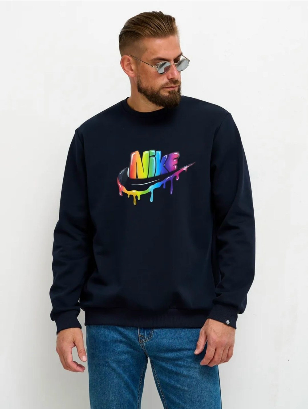 свитшот серый,свитшот мужская,серый свитшот найк,классический свитшот,мужские свитшоты