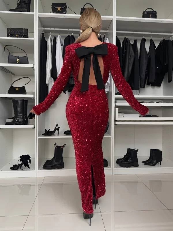 вечернее платье с блестками,вечернее платье с открытой спиной,платье с блестками,модное вечернее платье,вечернее платье с пайетками