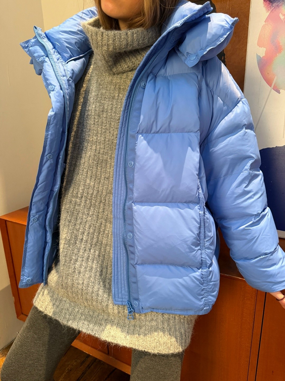 стильные пуховики,объемный пуховик,куртка пуховик,куртка оверсайз,короткий пуховик