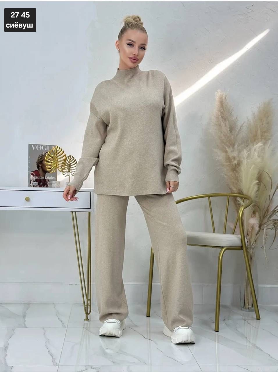 трикотажные костюмы,трикотажные костюмы женские,костюмы женские,кашемировый брючный костюм,костюм с брюками