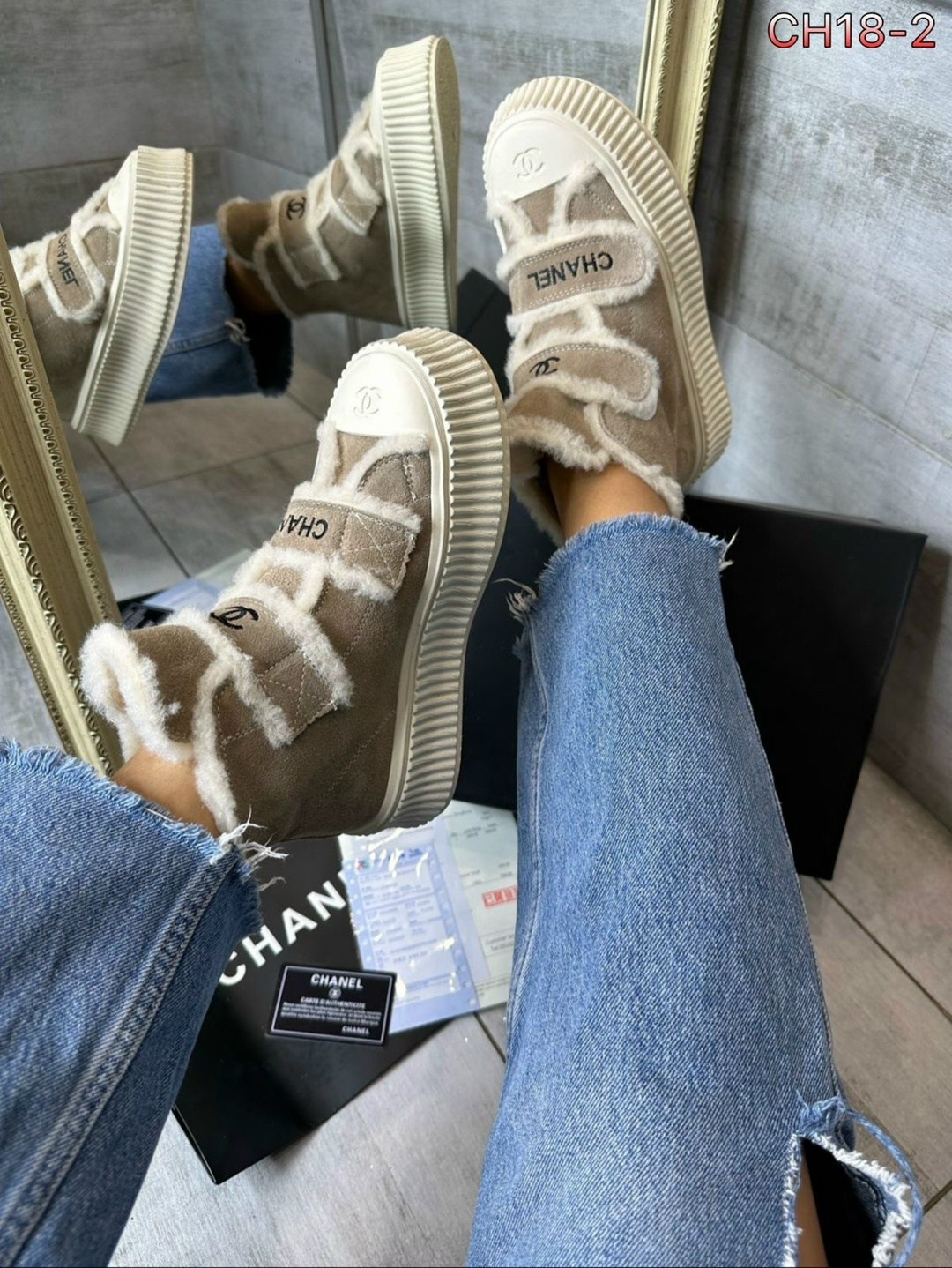 ,кеды шанель,кеды chanel,chanel кроссовки,высокие теплые кеды шанель