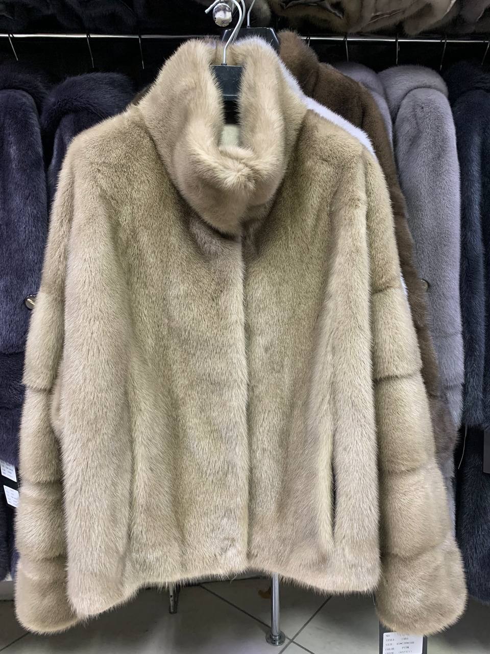 норковая шуба,шуба норка,норковая куртка,шуба норковая светлая,короткая норковая шуба