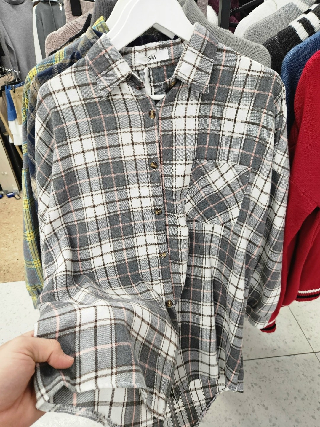 рубашка оверсайз в клетку теплая,женская рубашка в клетку,рубашка оверсайз в клетку,клетчатая рубашка женская,рубашка в клетку