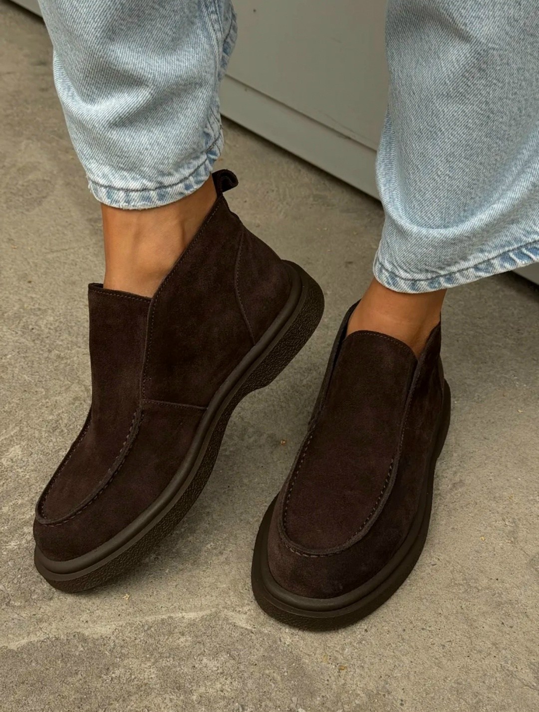 , женская,замшевые ботинки,обуви,лоферы женские замшевые