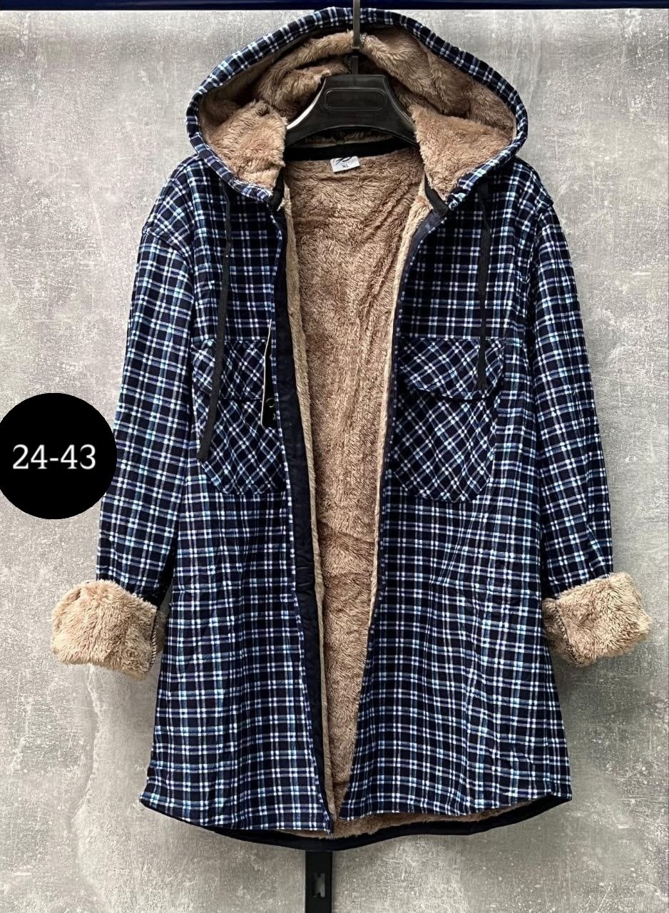 рубашка с капюшоном,рубашки на меху,теплая рубашка,толстовка рубашка,рубашка в клетку теплая с капюшоном